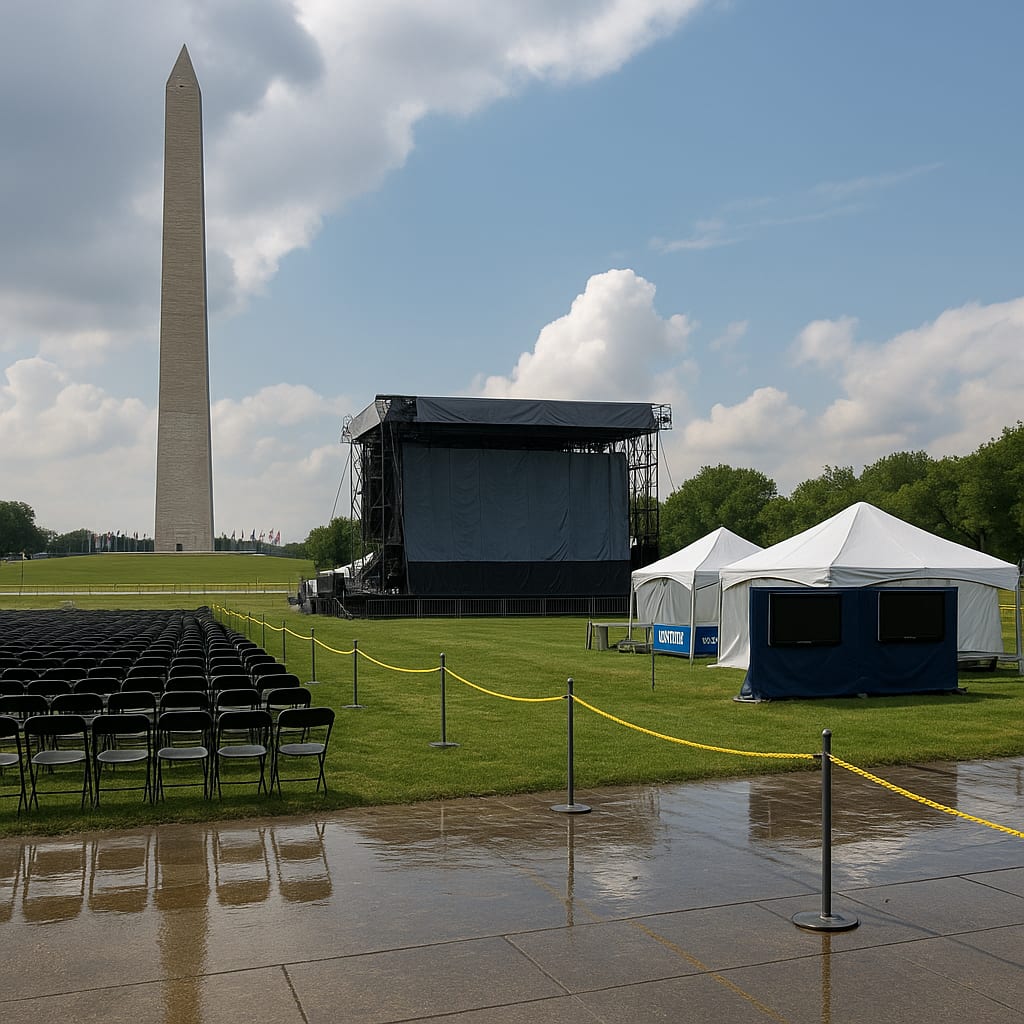 A showpiece meets a storm: proceed now or rethink the playbook