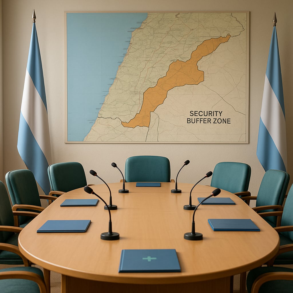 A 'security zone' redraws the ceasefire line in real time