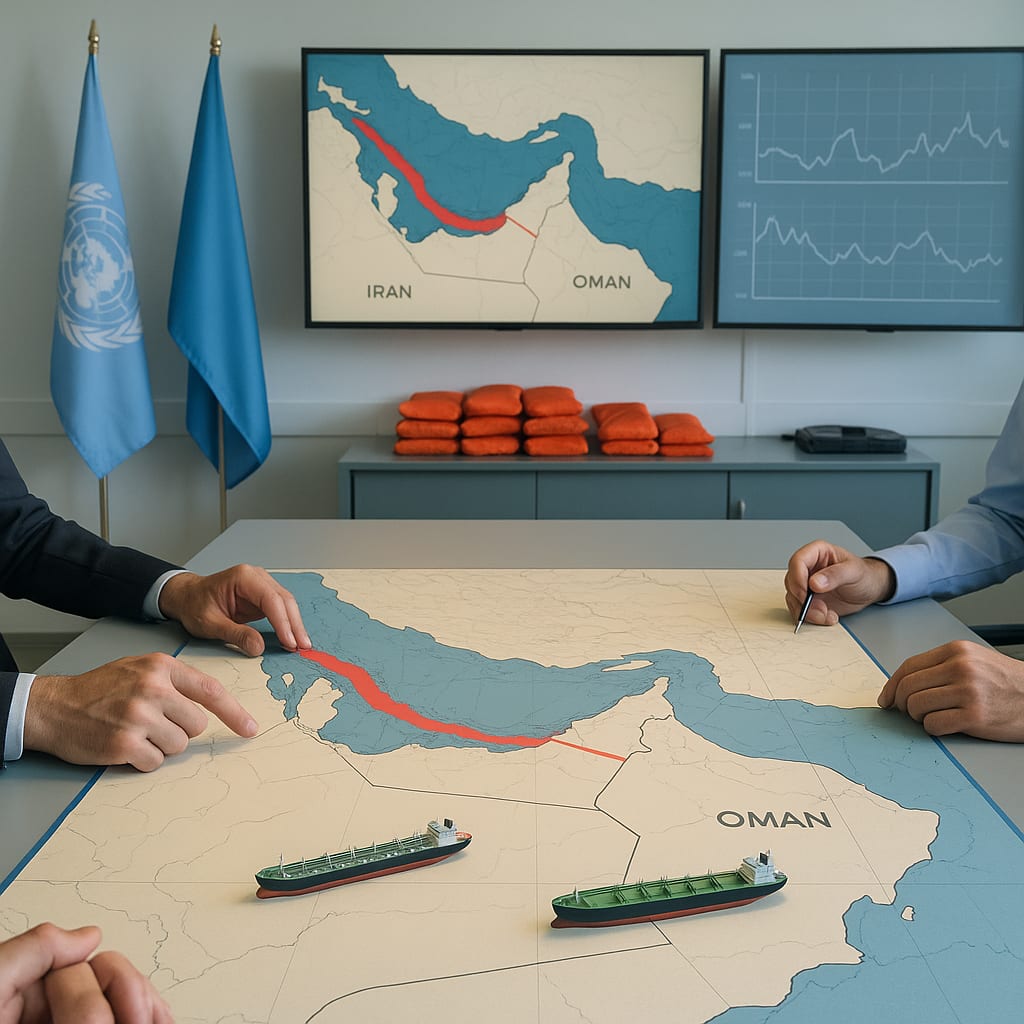 Iran draws a corridor; others say it isn’t theirs to draw