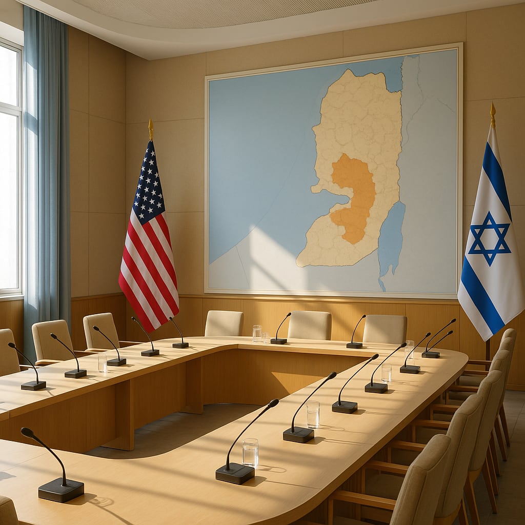 Who controlled Khanna’s West Bank stop—the army, settlers, or protocol?
