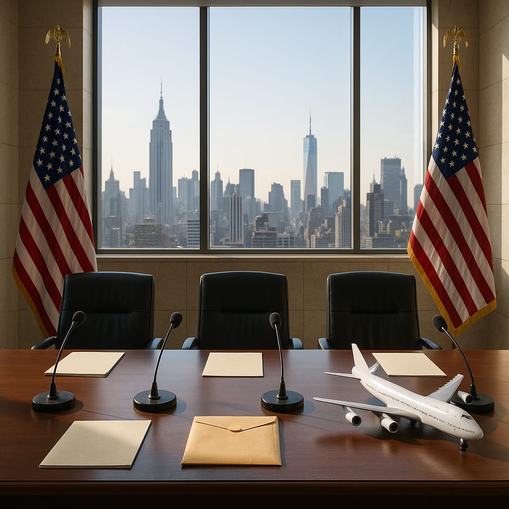 Protecting secrets or chilling journalism? Subpoenas shadow the new Air Force One