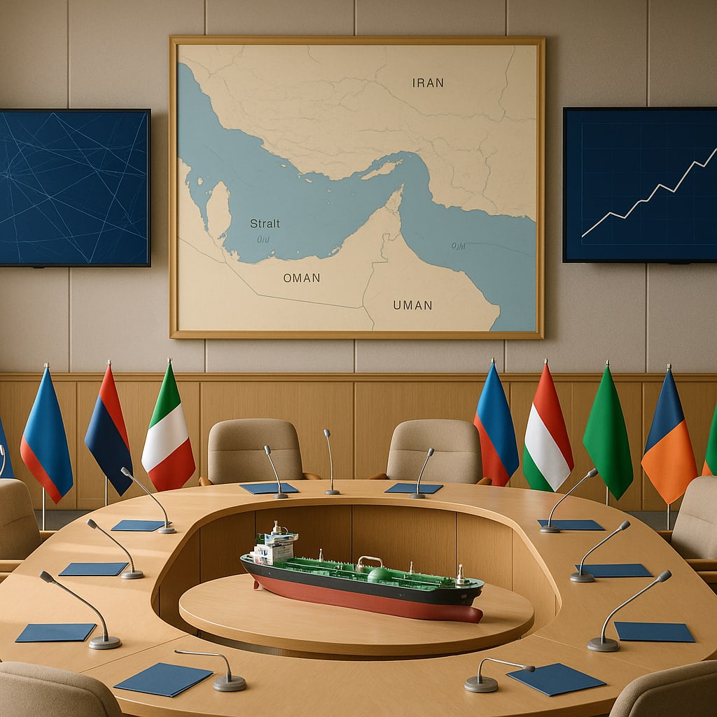 Protecting shipping, or rewriting the rules of an international strait?