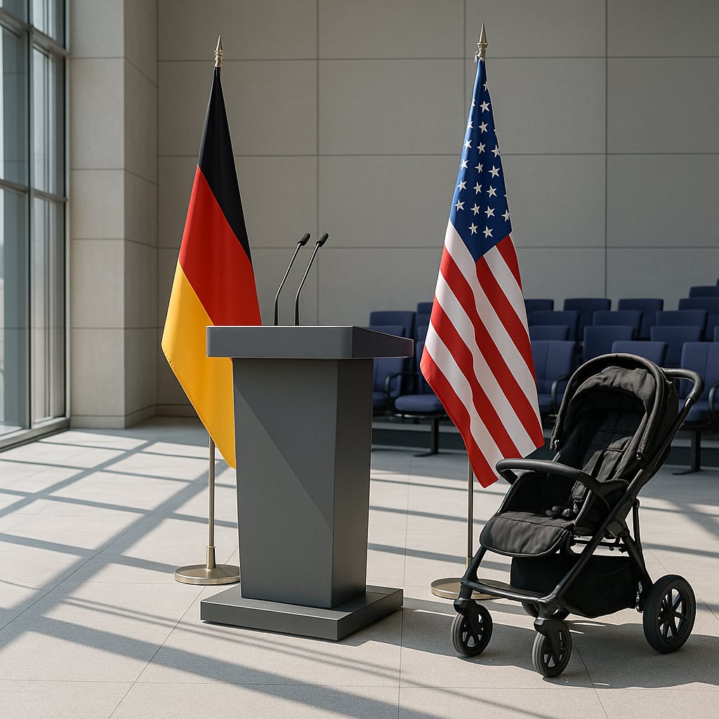 A U.S. surrogacy collides with Germany’s ban and CDU credibility