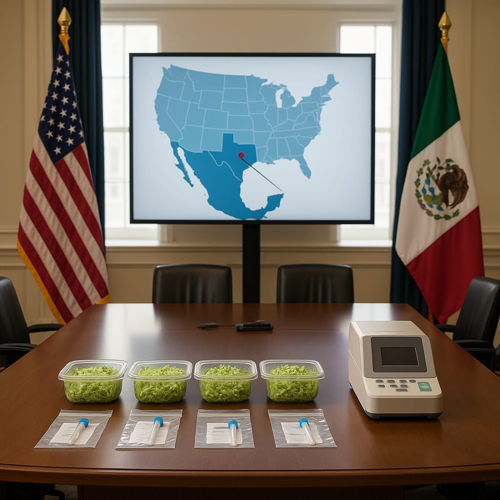 Control declared, recall reversed, Mexico rejects U.S. lettuce link