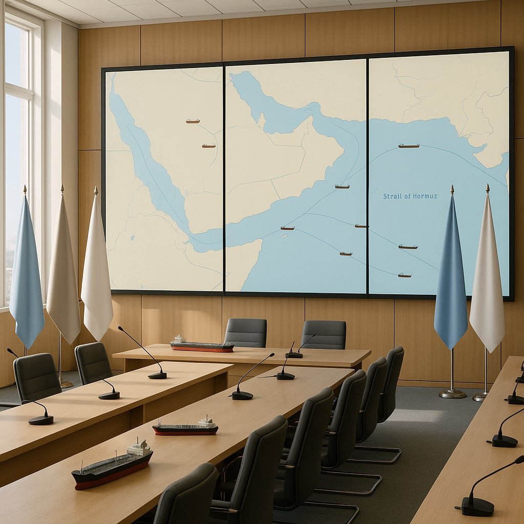 A declared blockade collides with ships still sailing the Red Sea