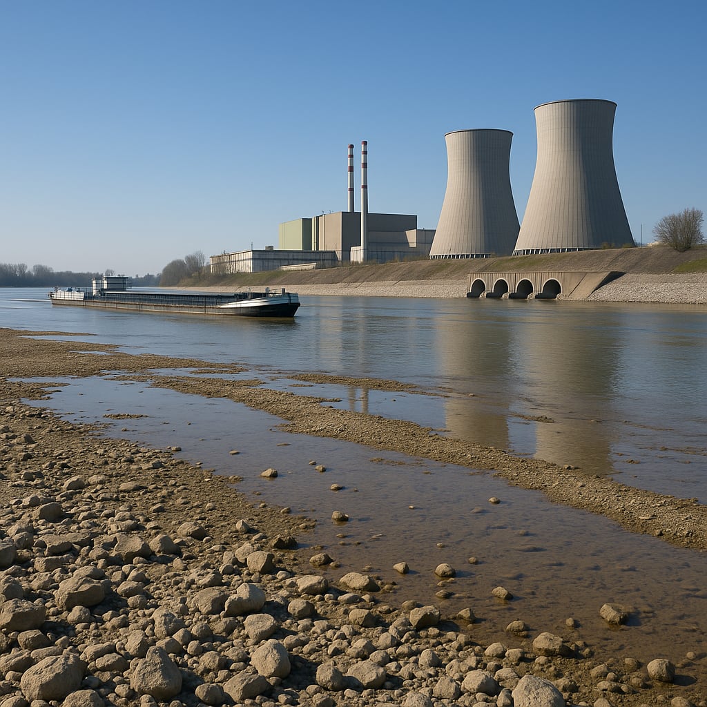Hungary’s “reliable” nuclear power is blinking—because the Danube is running too low