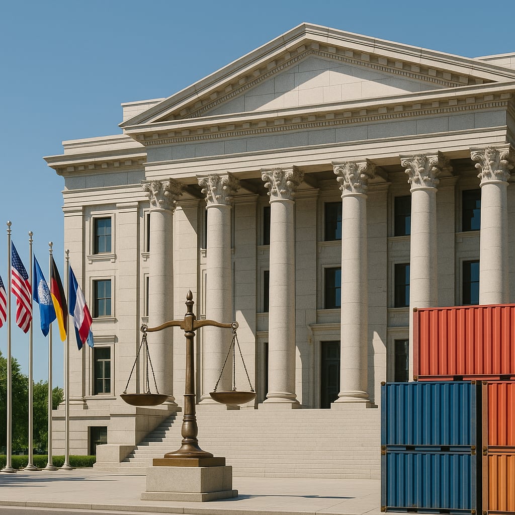 States say the White House is using “forced labor” to rebuild a tariff wall the Court tore down