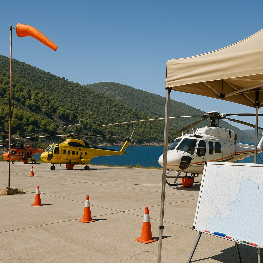 When wildfire urgency tests air safety in Greece’s skies