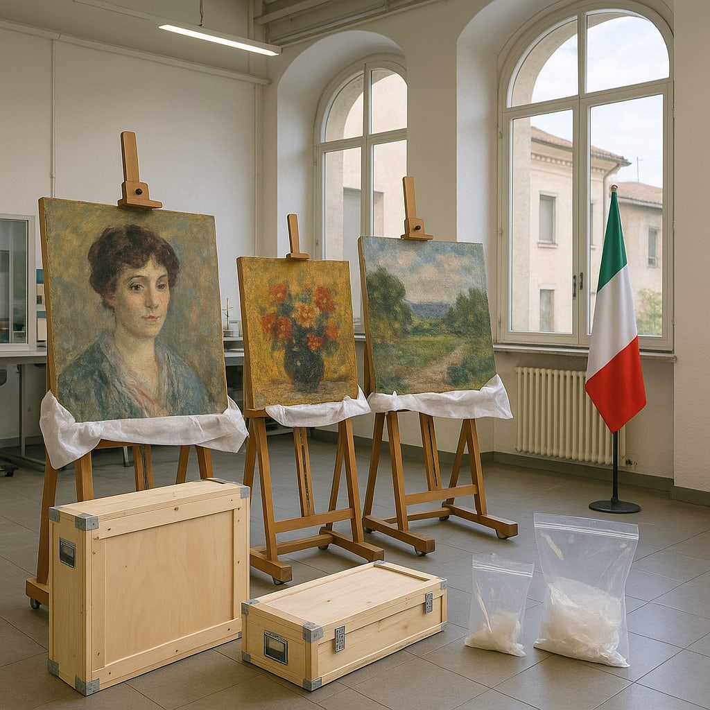Art recovered, threat unresolved as Parma heist’s footprint remains murky