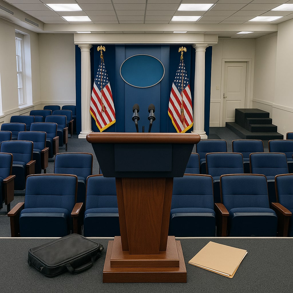 Leavitt’s exit promises continuity — or masks a pre‑midterms reset?