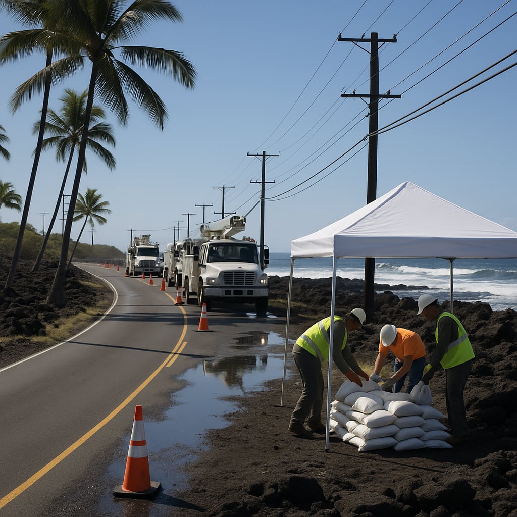 Between a glancing blow and a historic test for Hawaii