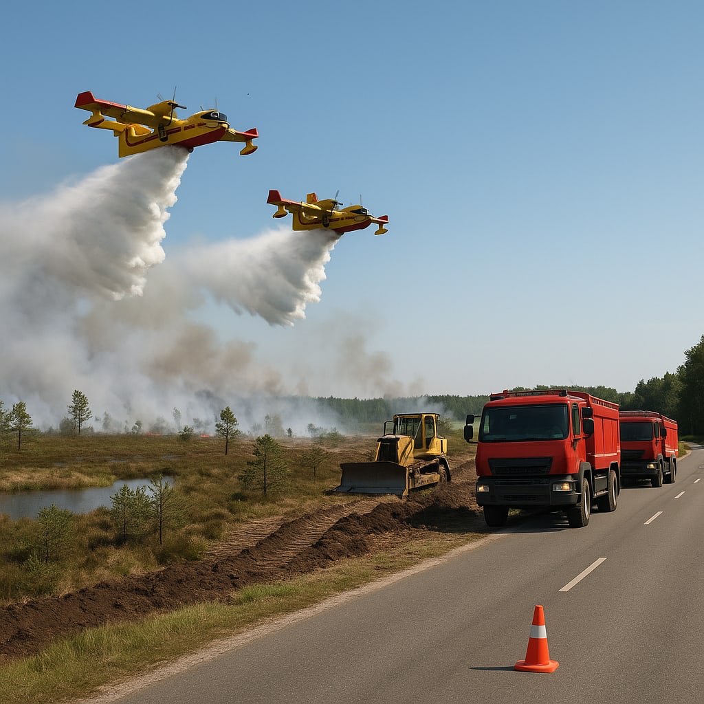 Europe’s pooled firefighting faces its border test in Belgium