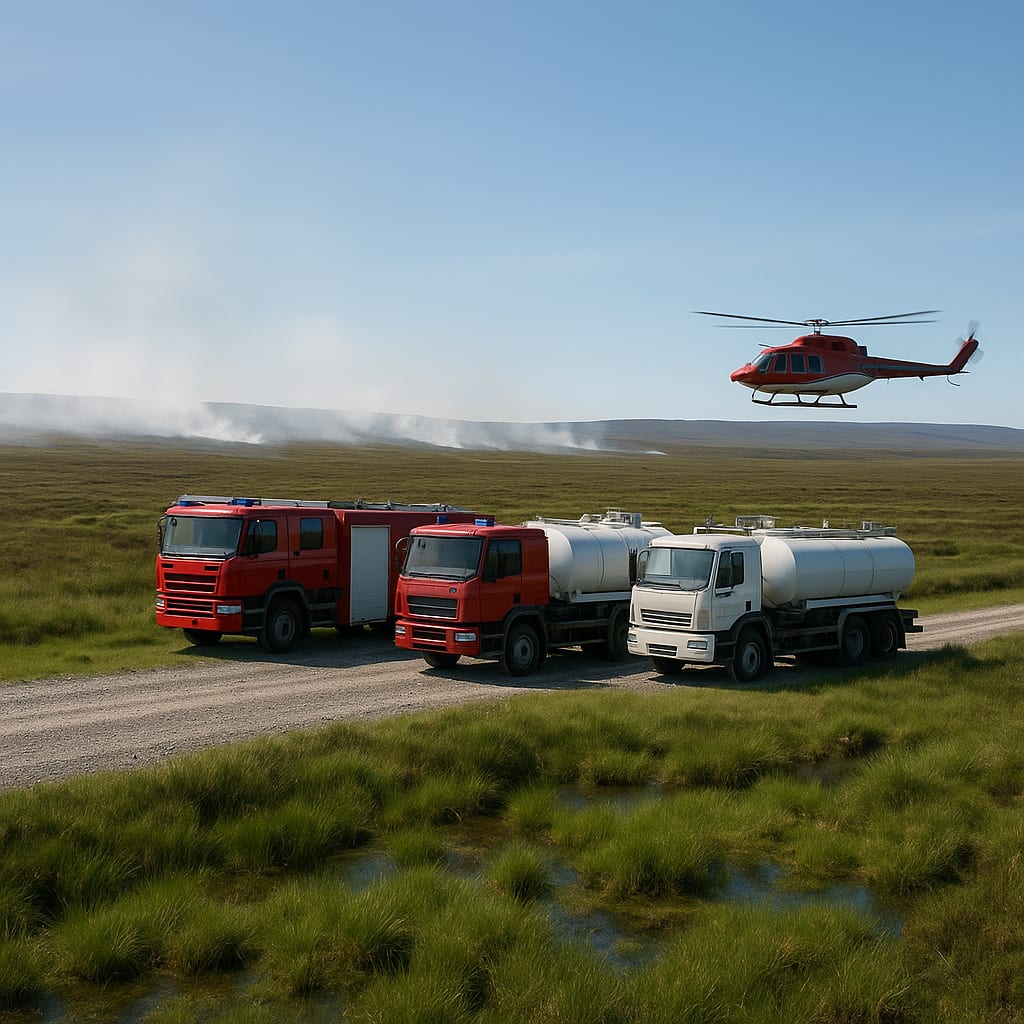 A northern wildfire forces a choice: surge response or rebuild capacity