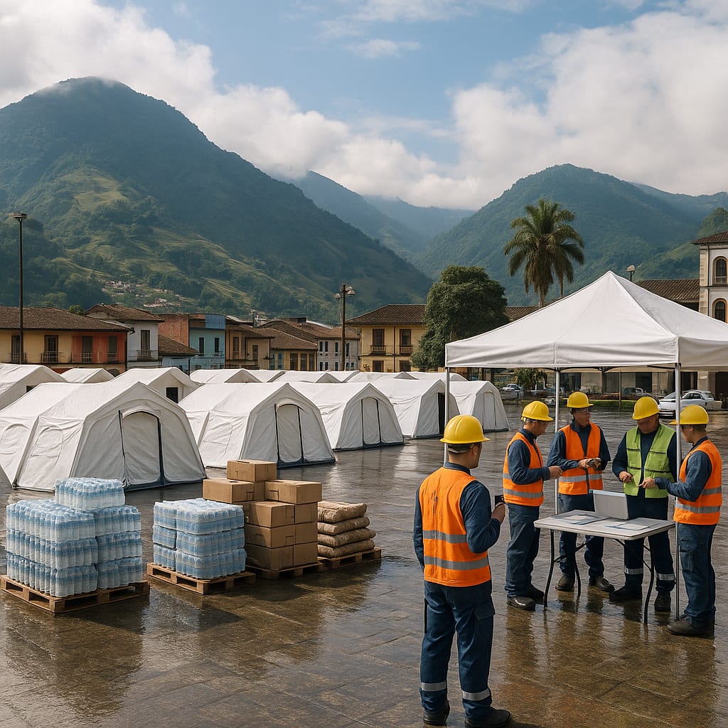 Recovery begins, but morgues, shelters and foreign help pull in different directions