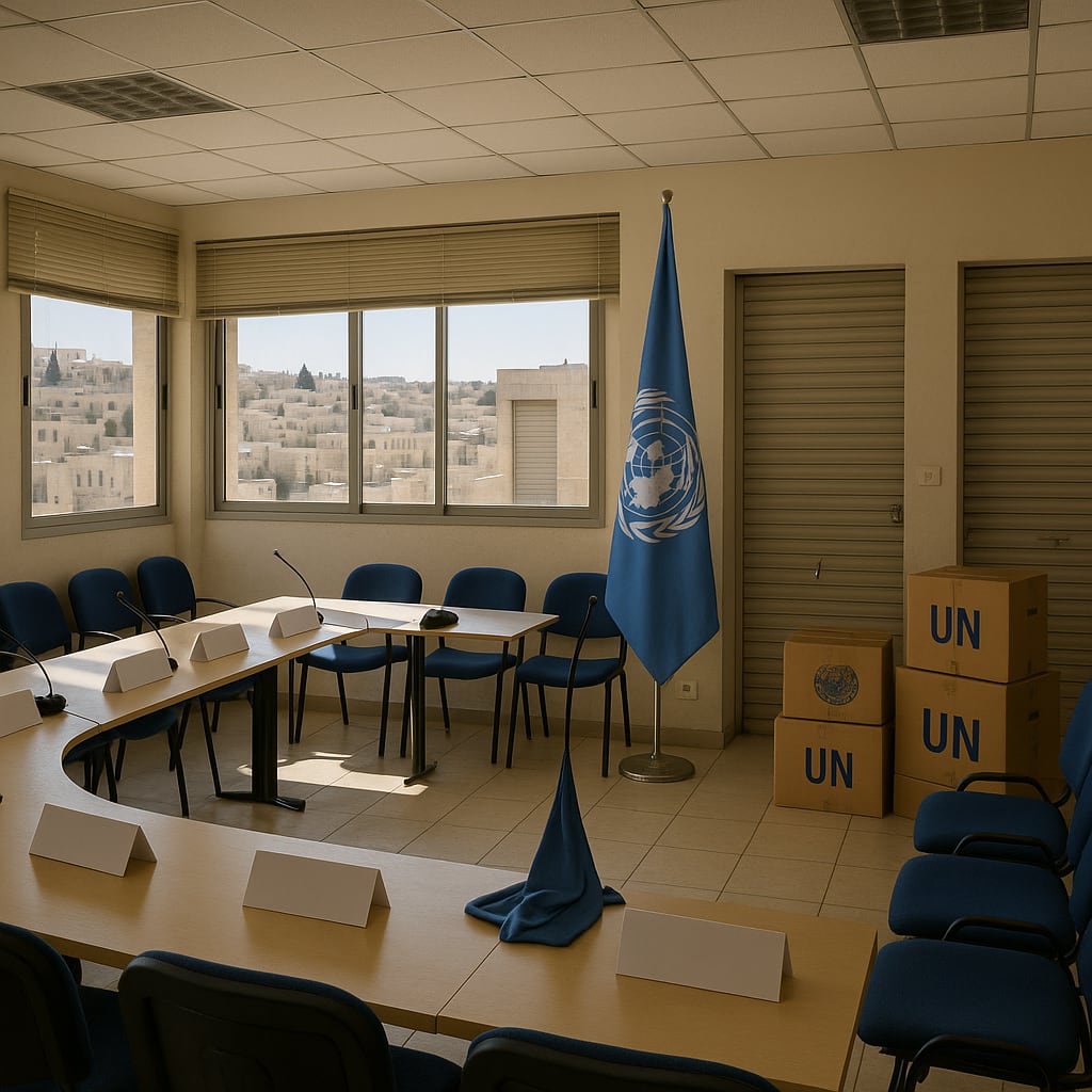 UN inviolability meets Israeli closure drive at Qalandiya campus
