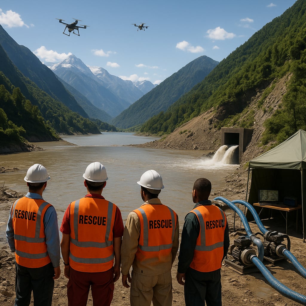 Tunnels Become Lifelines as Cross-Border Systems Trail the Himalayan Flood