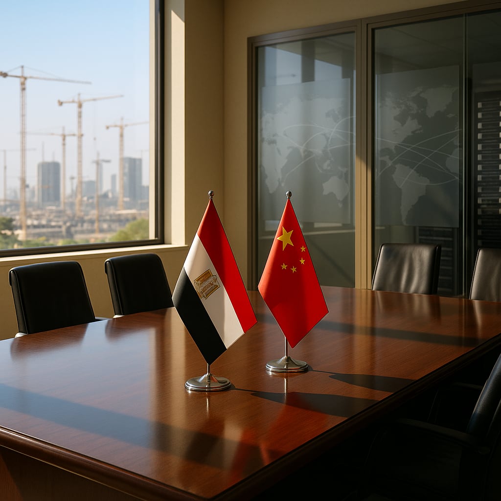 China–Egypt pageantry meets the uncertain reach of U.S. sanctions