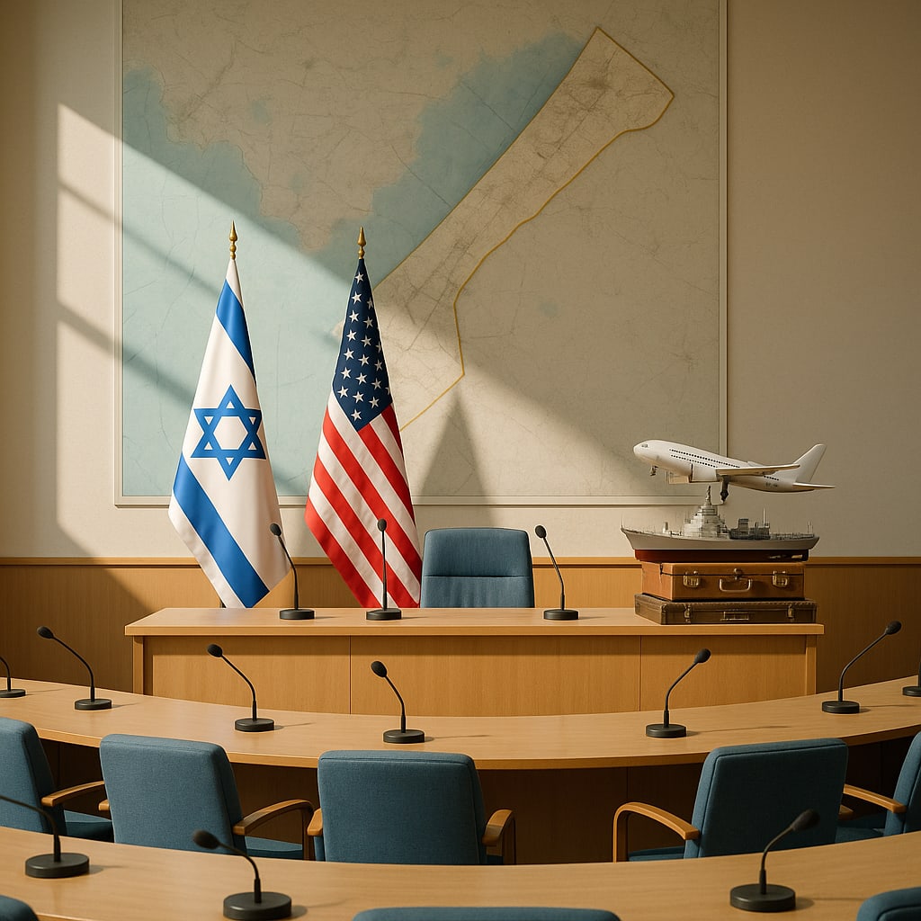 Israel stays, Gazans leave? The endgame hinges on U.S. approval