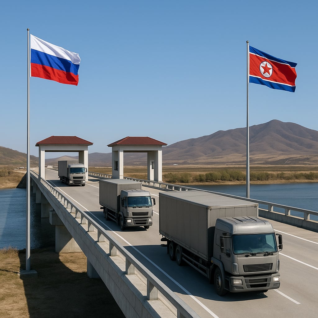 Symbol or conduit: New Russia–North Korea bridge faces reality test