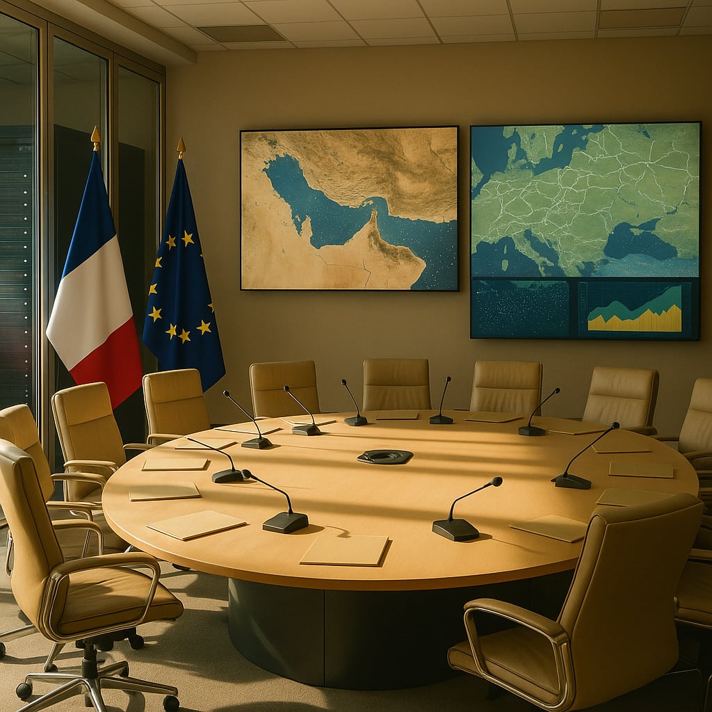 Macron fortifies at home as Hormuz remains a moving target