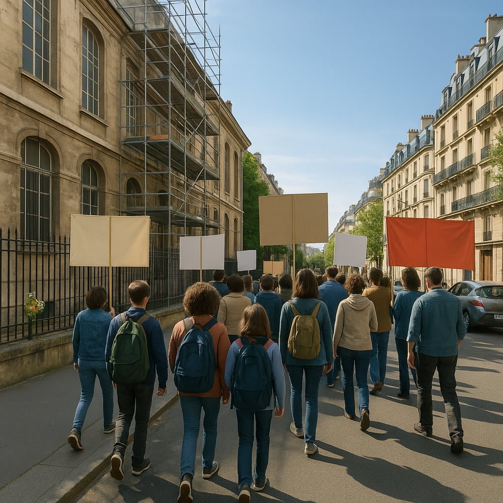 A school funding revolt tests France’s line between order and rights