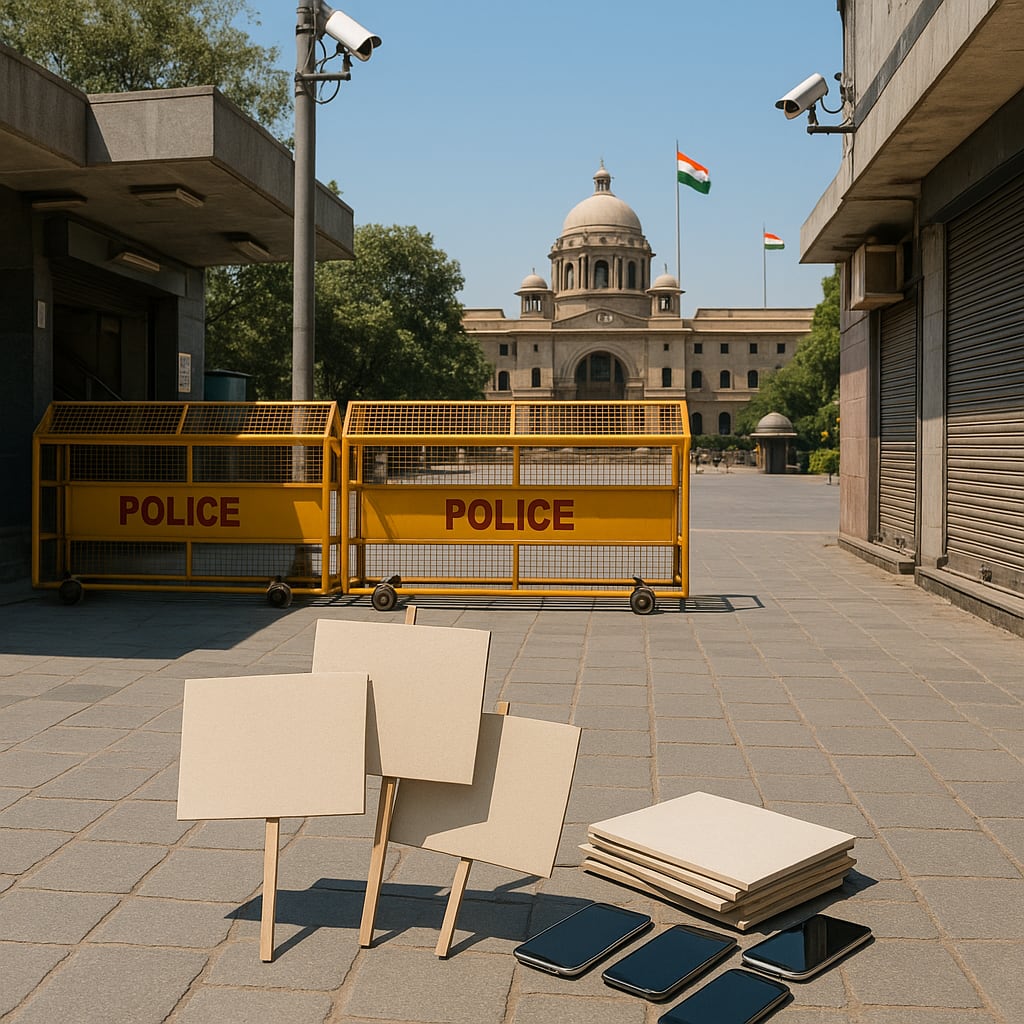 Preventing disorder or preempting dissent? Delhi's lockdown tests electoral legitimacy