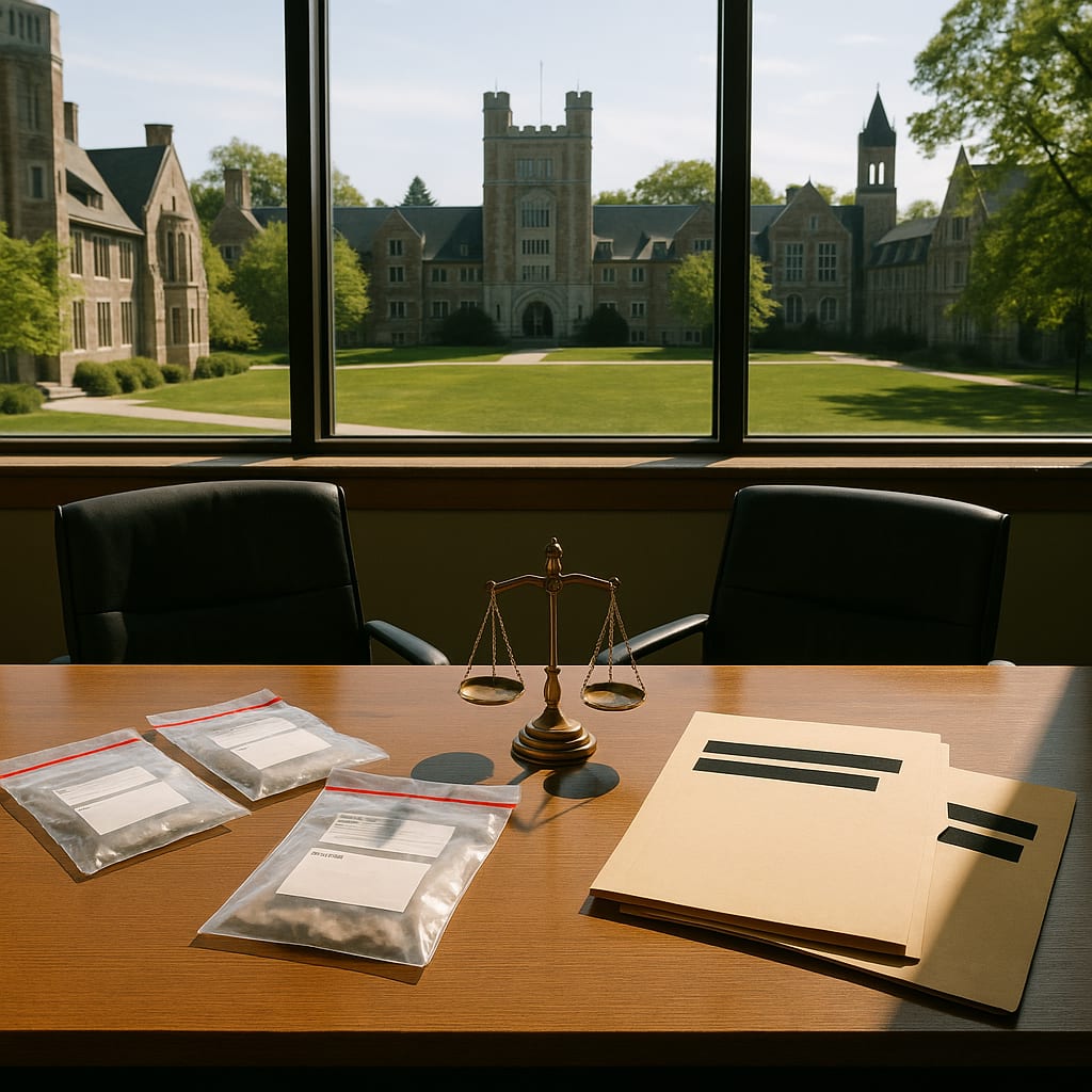 Two conflicting records put Cornell’s evidence handling under scrutiny