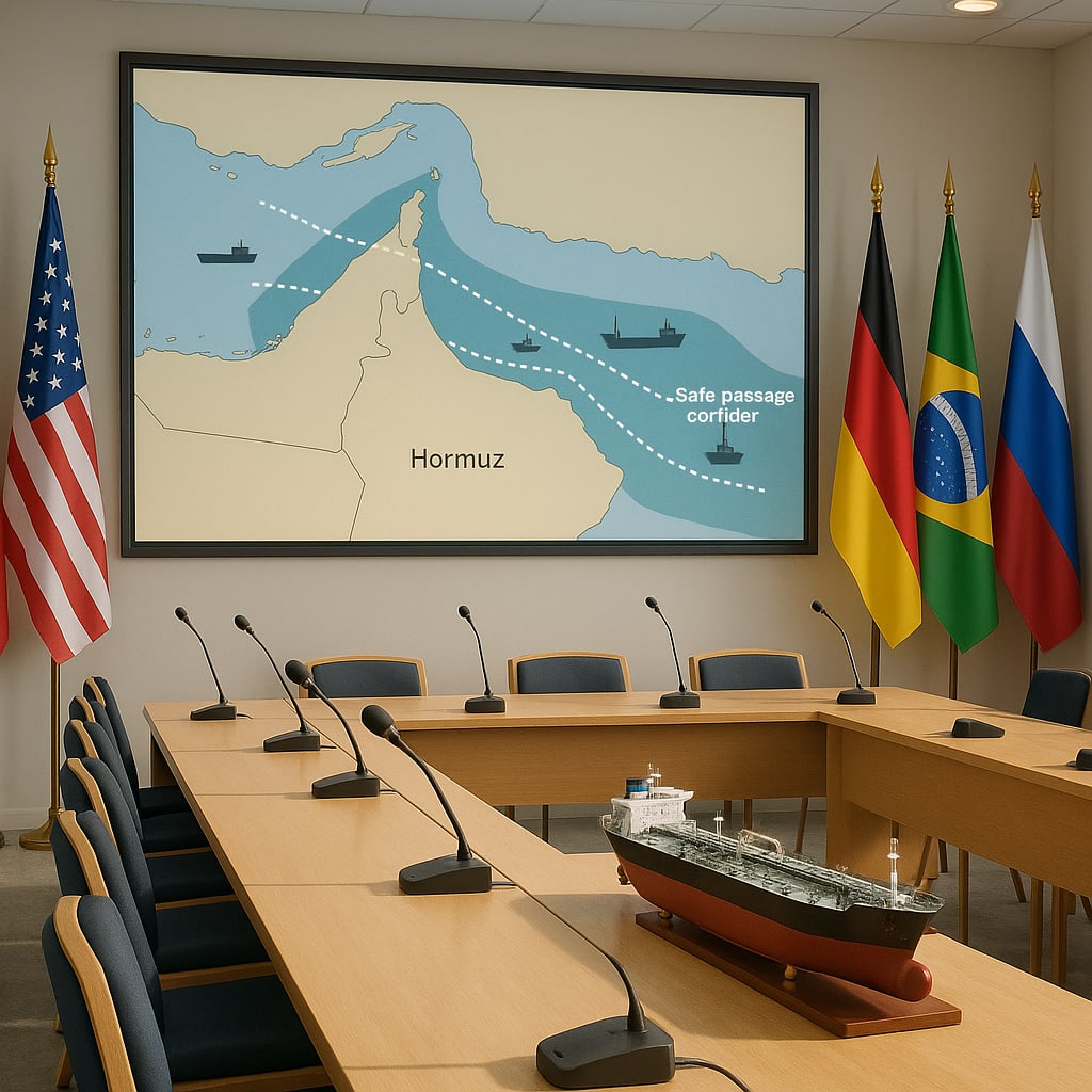 Escorted open or enforced closed: Hormuz transit hinges on who decides