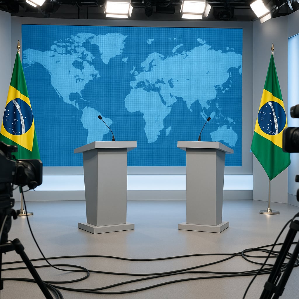 Brazil’s runoff debate pits performance against program in the final week