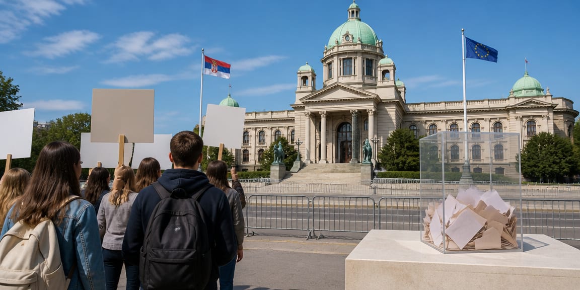 A protest victory leaves Serbia’s path between Brussels and Moscow open