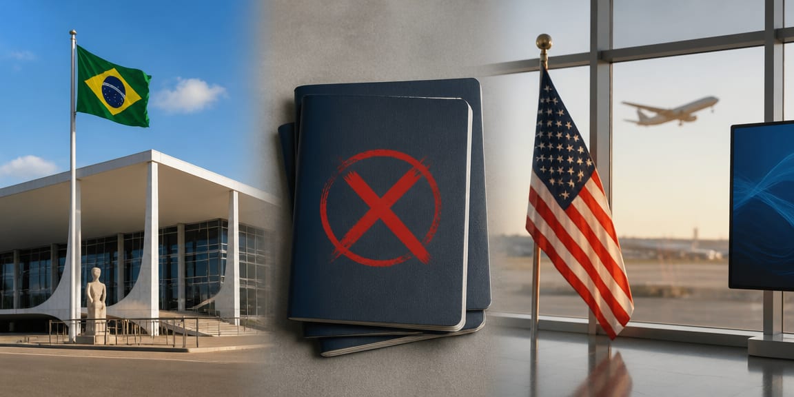 A court’s travel ban, a reported U.S. arrival, uncertain consequences