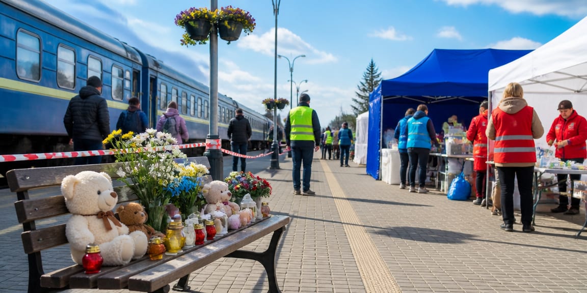A 'military' strike that killed commuters tests the war's lines
