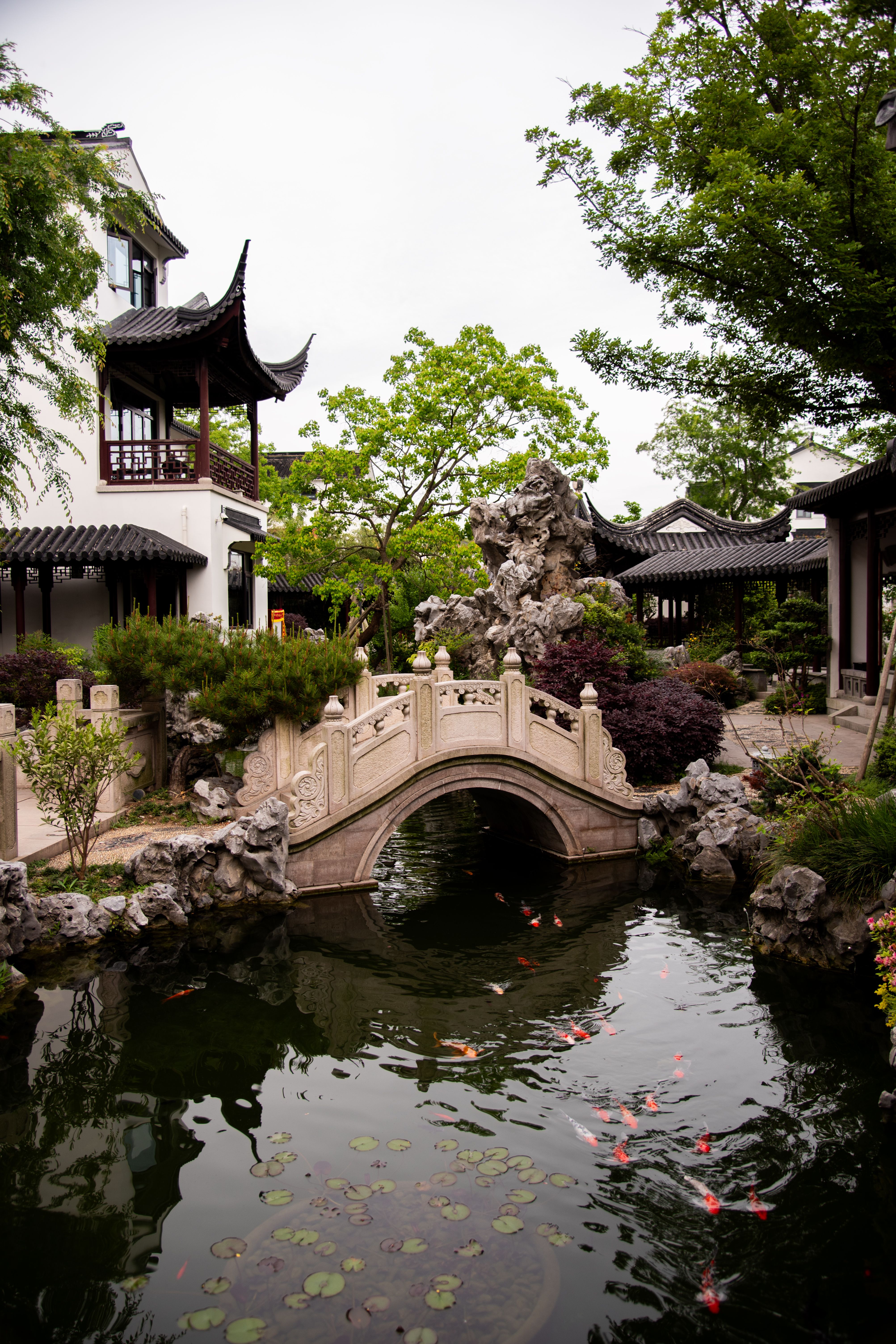 Yu Garden classical pavilions