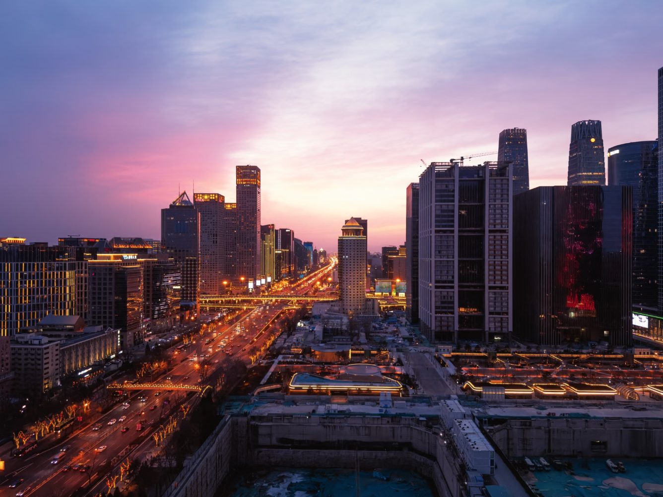 Beijing skyline