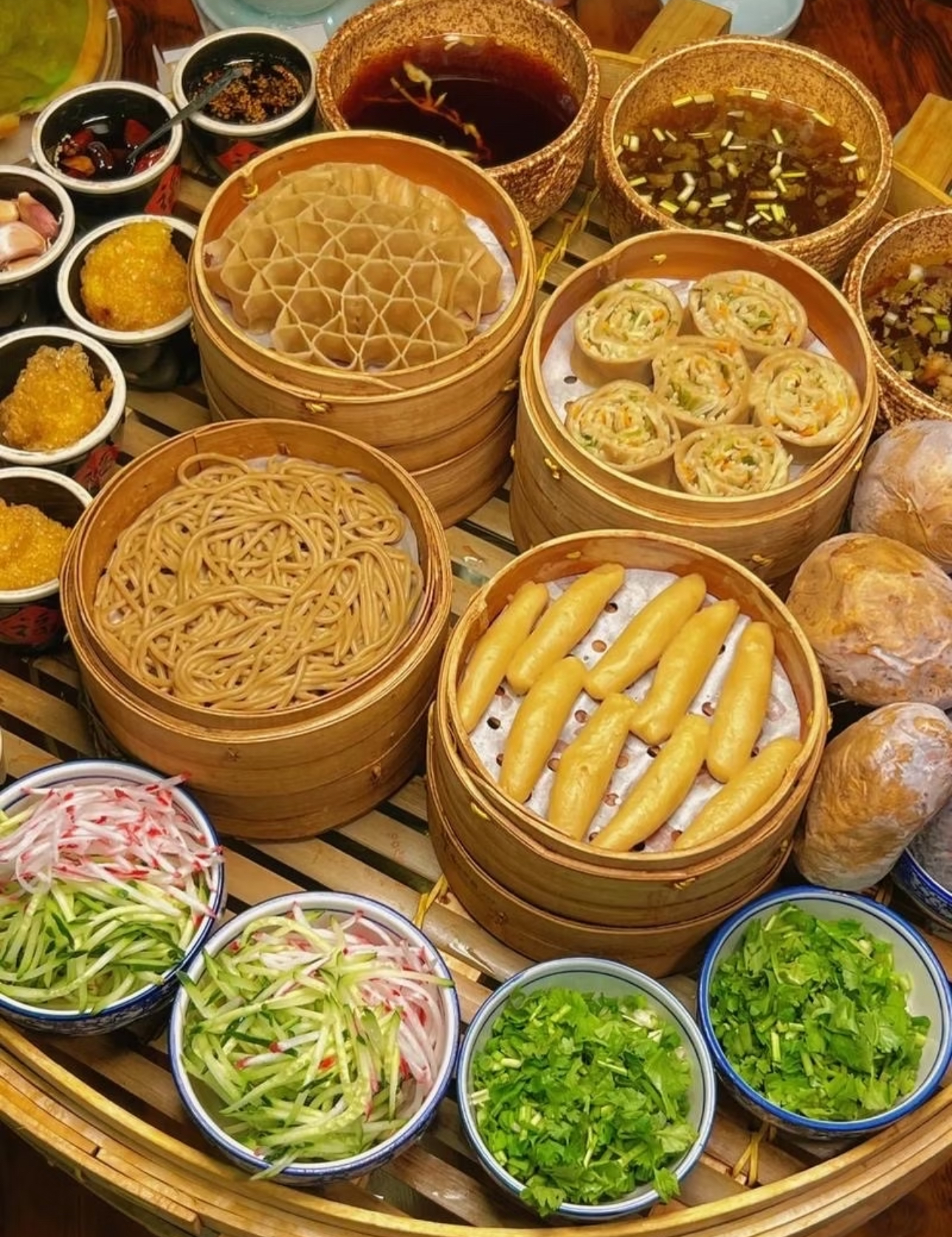 Oat Noodles (Youmian) (莜面) in Ordos