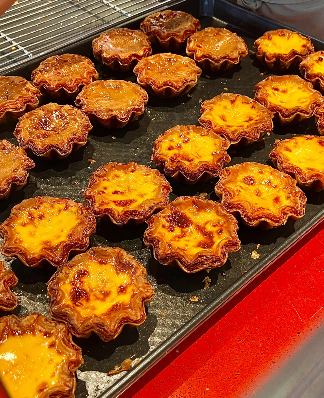 Macau-Style Egg Tart