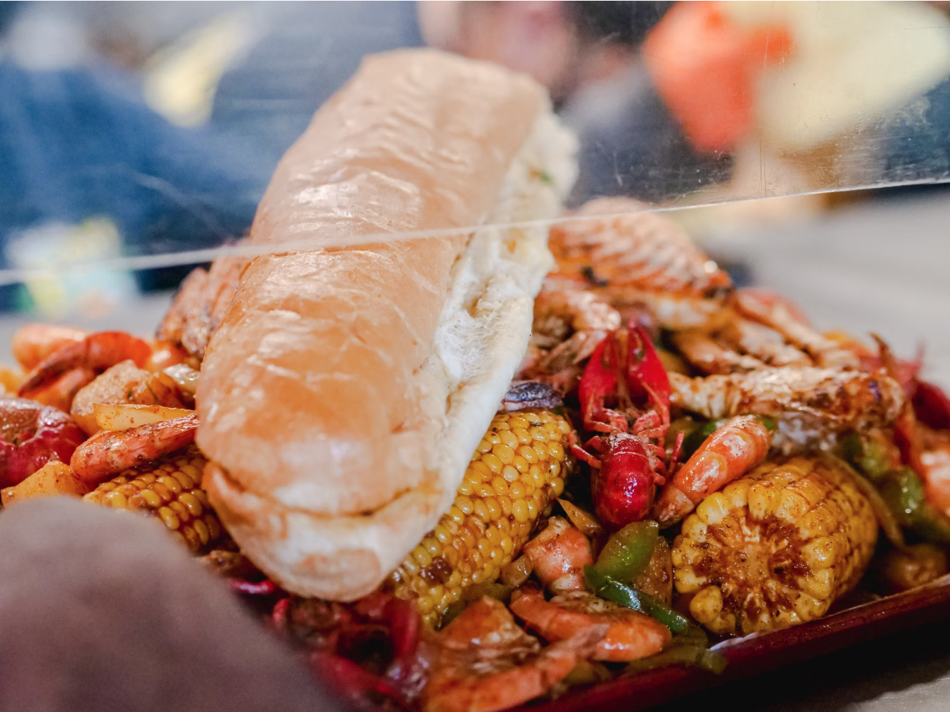 Fresh seafood platter