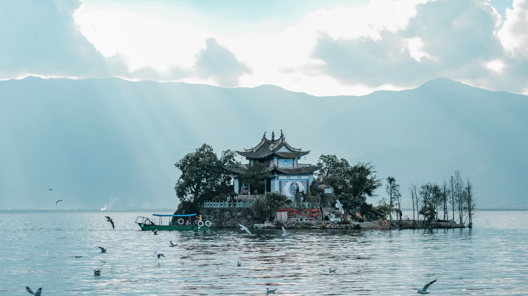 Erhai Lake from Dali