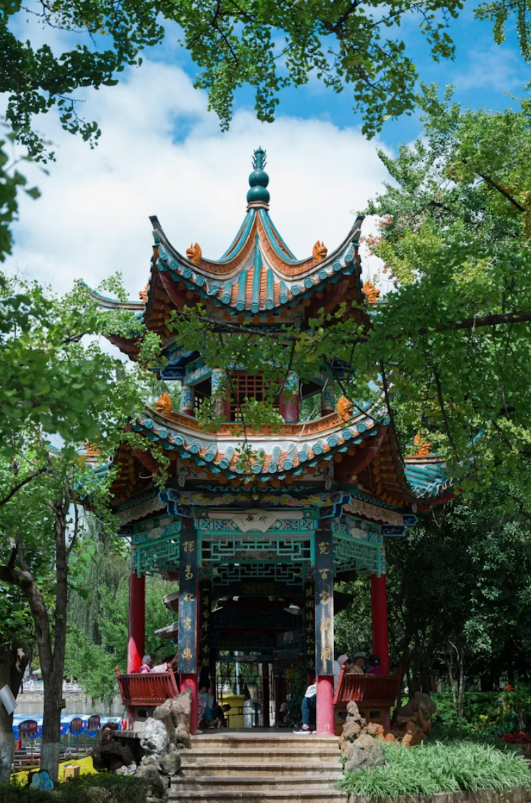 Green Lake Park in Kunming