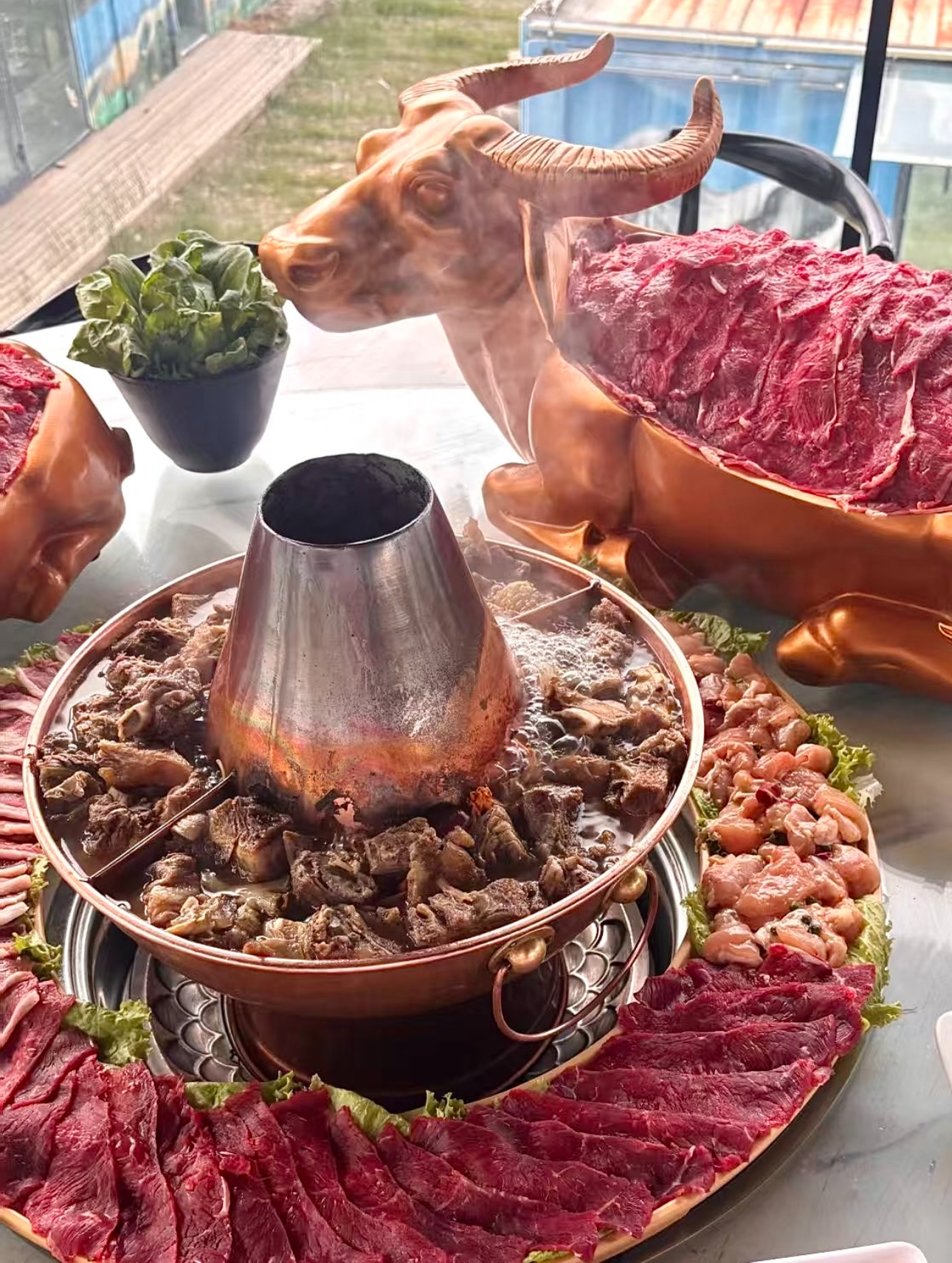 Yak hot pot