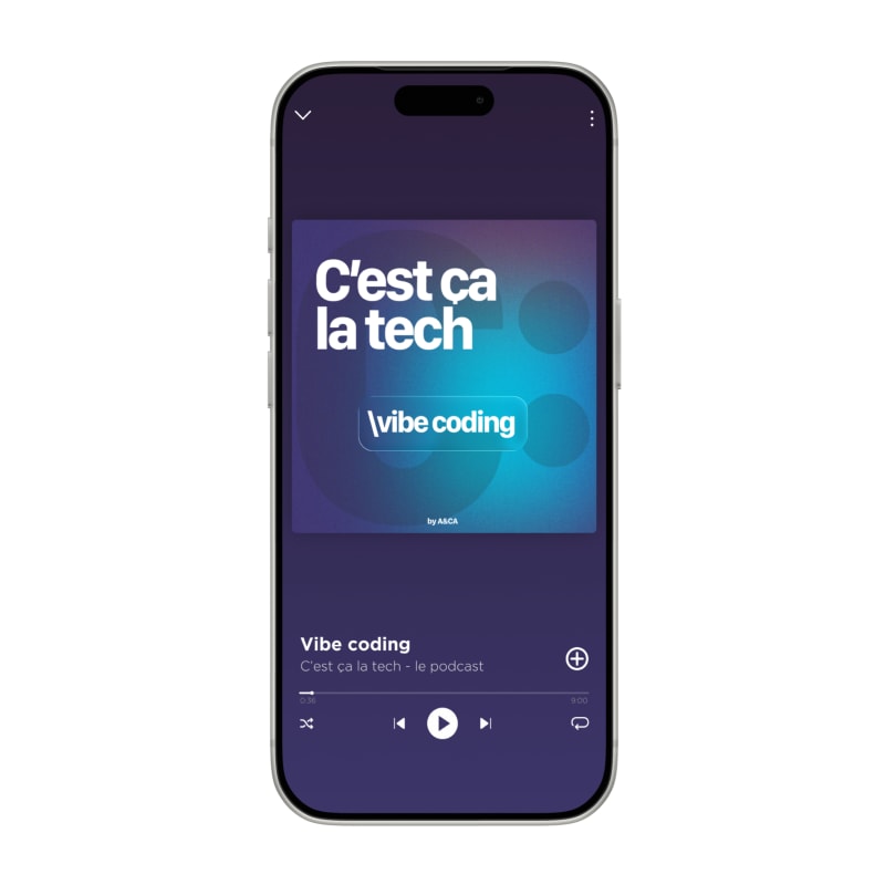 Couverture du projet Cover de podcast tech