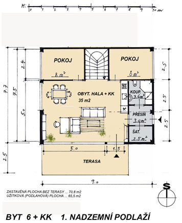 TWO STOREY HOUSE 3 + 2 MODULES - (6 + kitchenette ) thumbnail 2