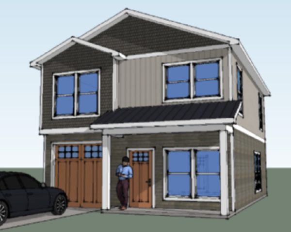 Traditional Two Story Craftsman - NEH Model # Apex Bungalow Craftsman Home - NEH Model #175