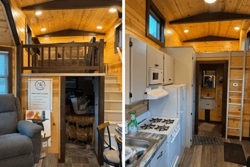 36-Foot Deluxe Model Tiny Home thumbnail 2
