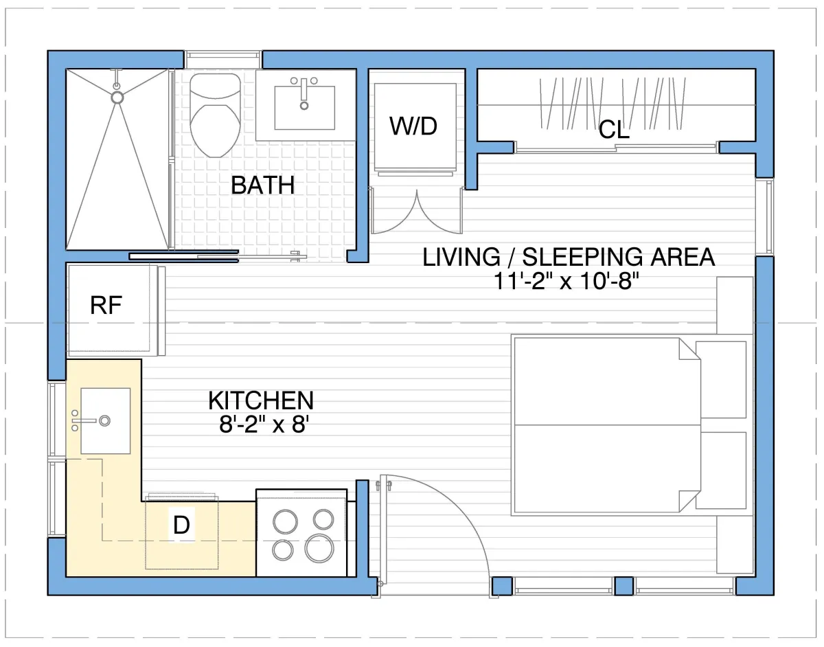 Studio | 300 SF