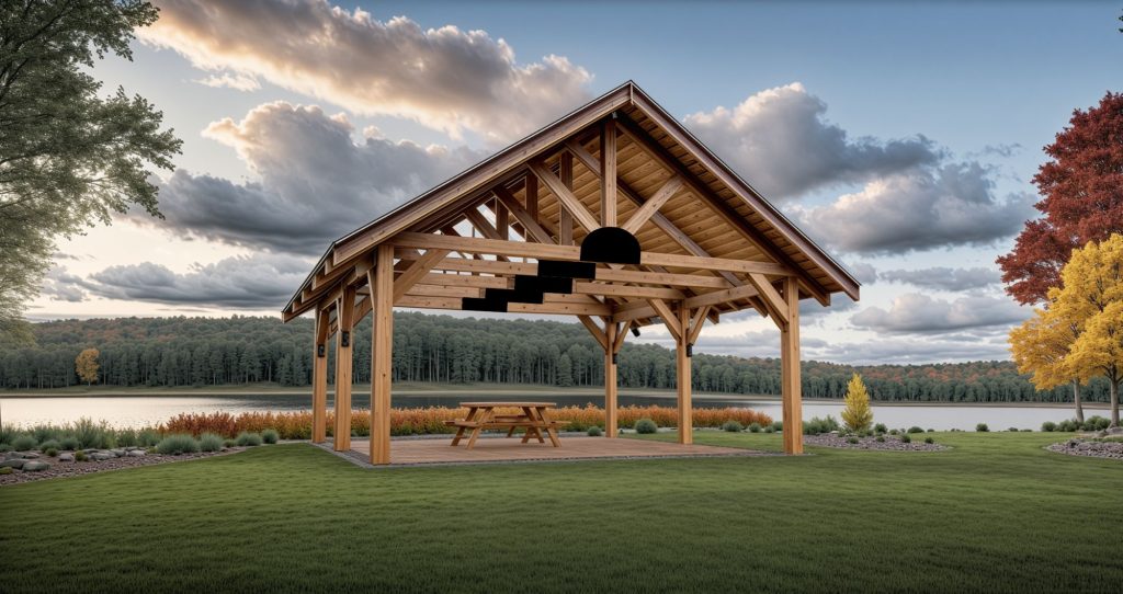 Babcock – 24’x36′ Pavilion thumbnail 2
