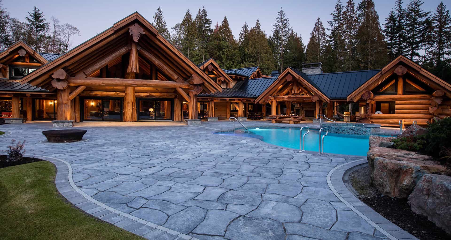 Log Post & Beam Home