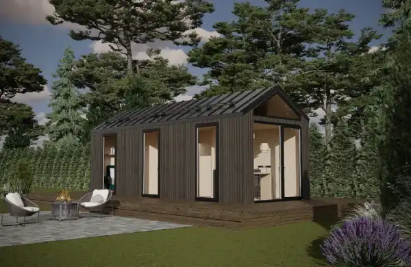 CLT Sauna Cube 1