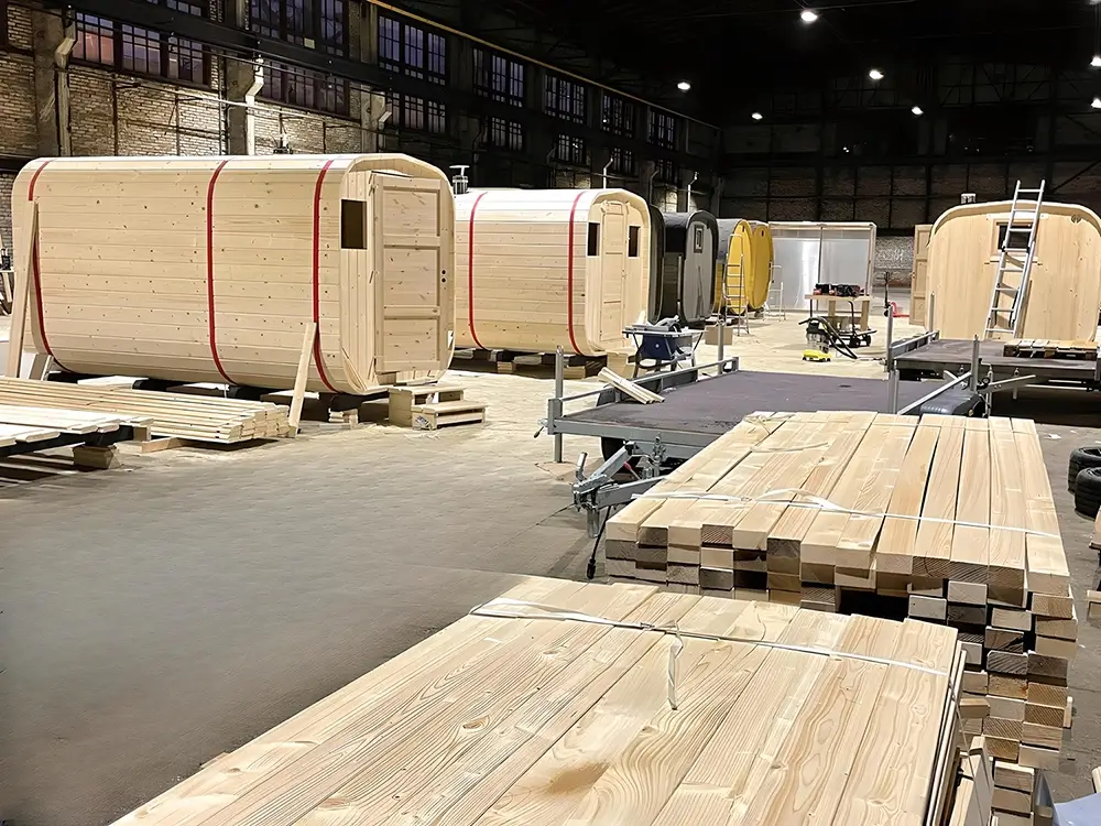Barrel Sauna 3m