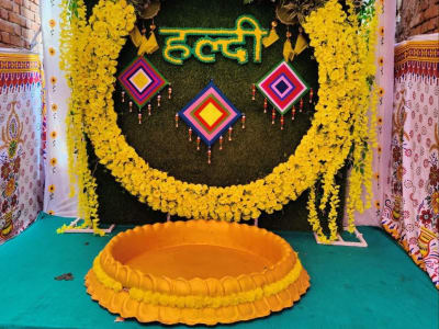 Haldi event